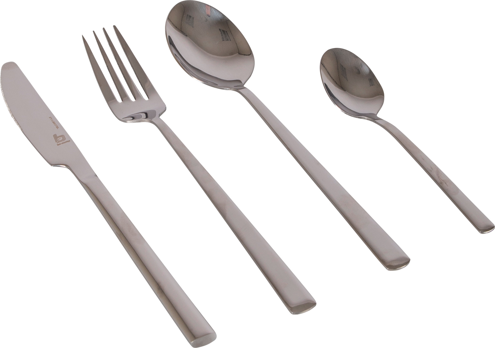 Bo-Camp Besteckset 4 Personen, Edelstahl