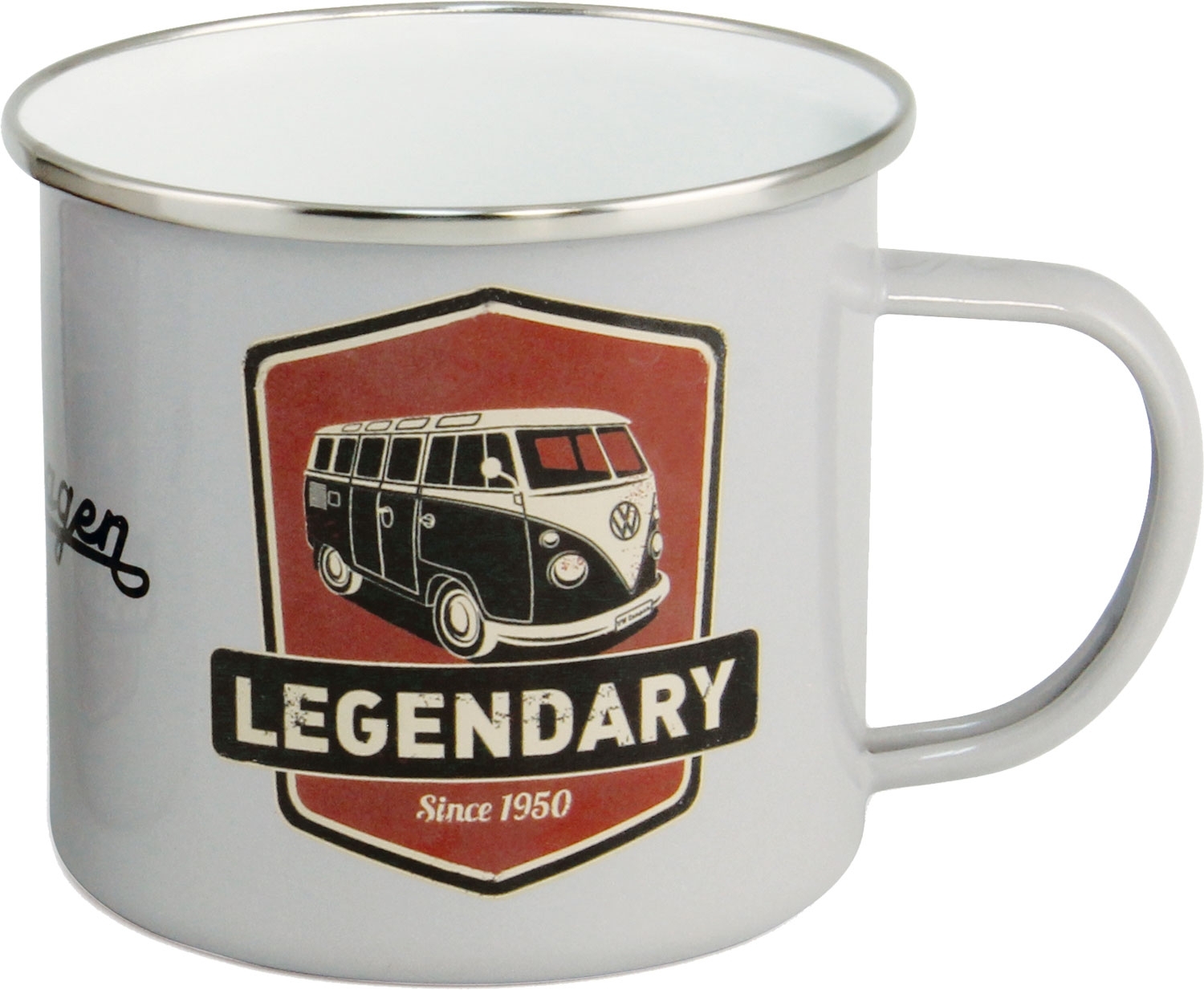 VW Collection T1 Bulli Emaille Tasse 500 ml