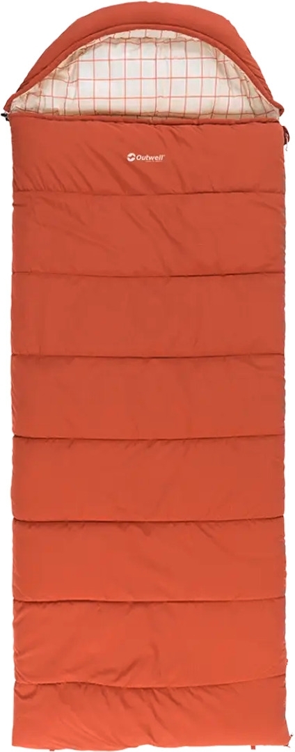 Camper Lux Deckenschlafsack rot bis 200 cm