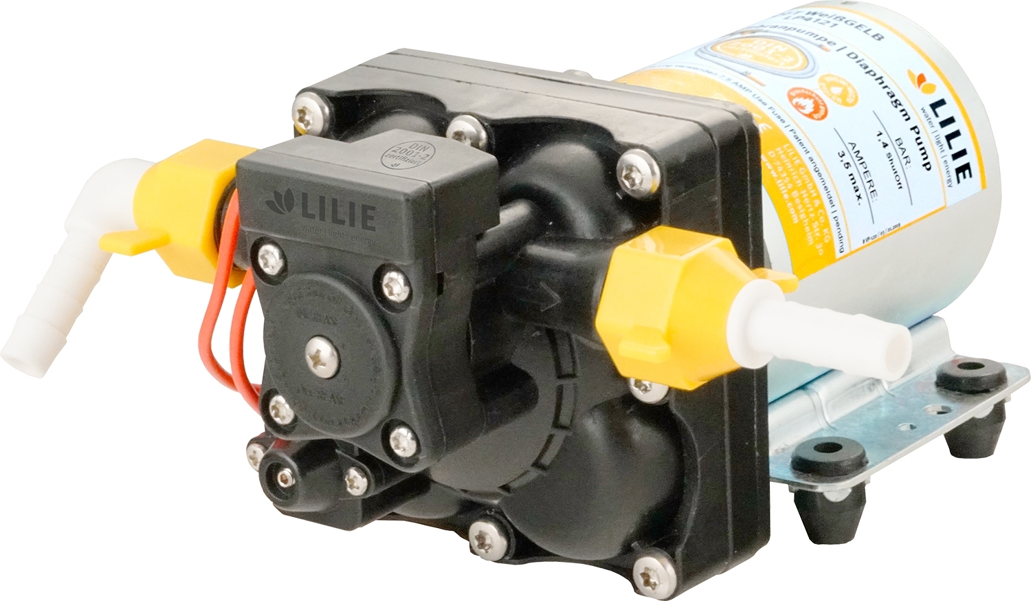 Lilie WeißGELB Soft Serie Membran Wasserpumpe