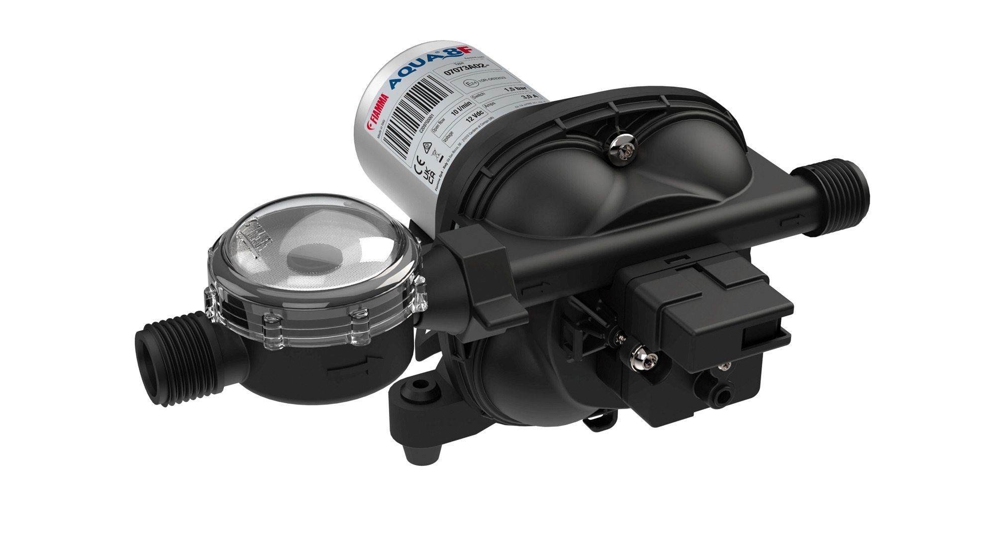 Fiamma Wasserpumpe Aqua 8F geeignet für 12 V Versorgung