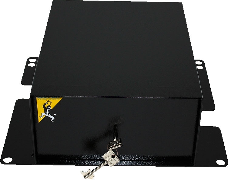 Mobil Safe Sitzsockelsafe mit Doppelbart-Sicherheitsschlos VW T4 / T5 / T6 36 x 25 x 13 cm