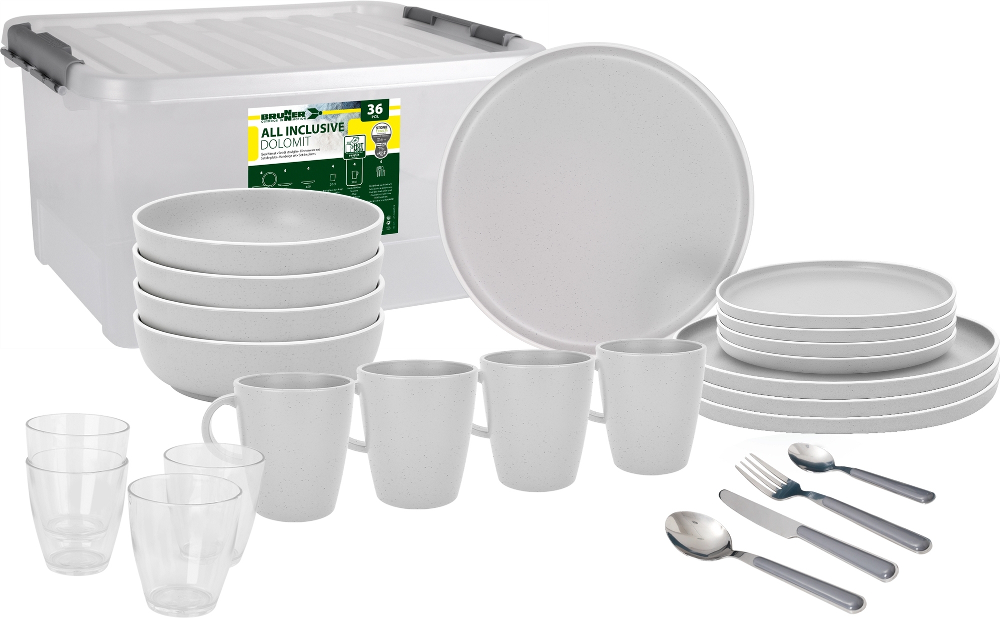 Brunner Dolomit All Inclusive 36 teilig