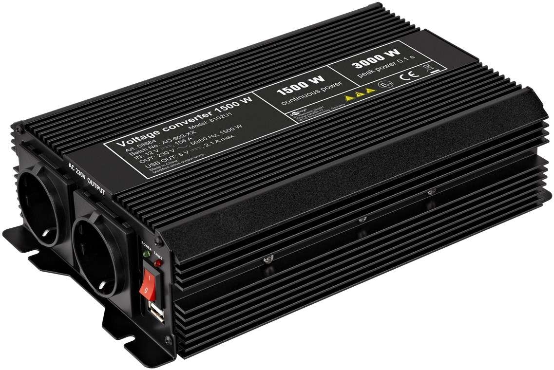 Goobay Spannungswandler 1500 W