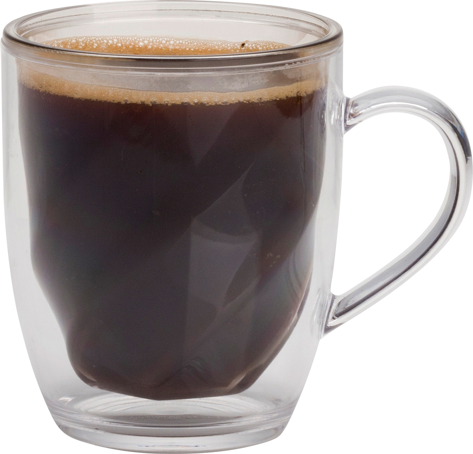 Flamefield Double Wall Mug Clear Becher doppelwandige Isolierung