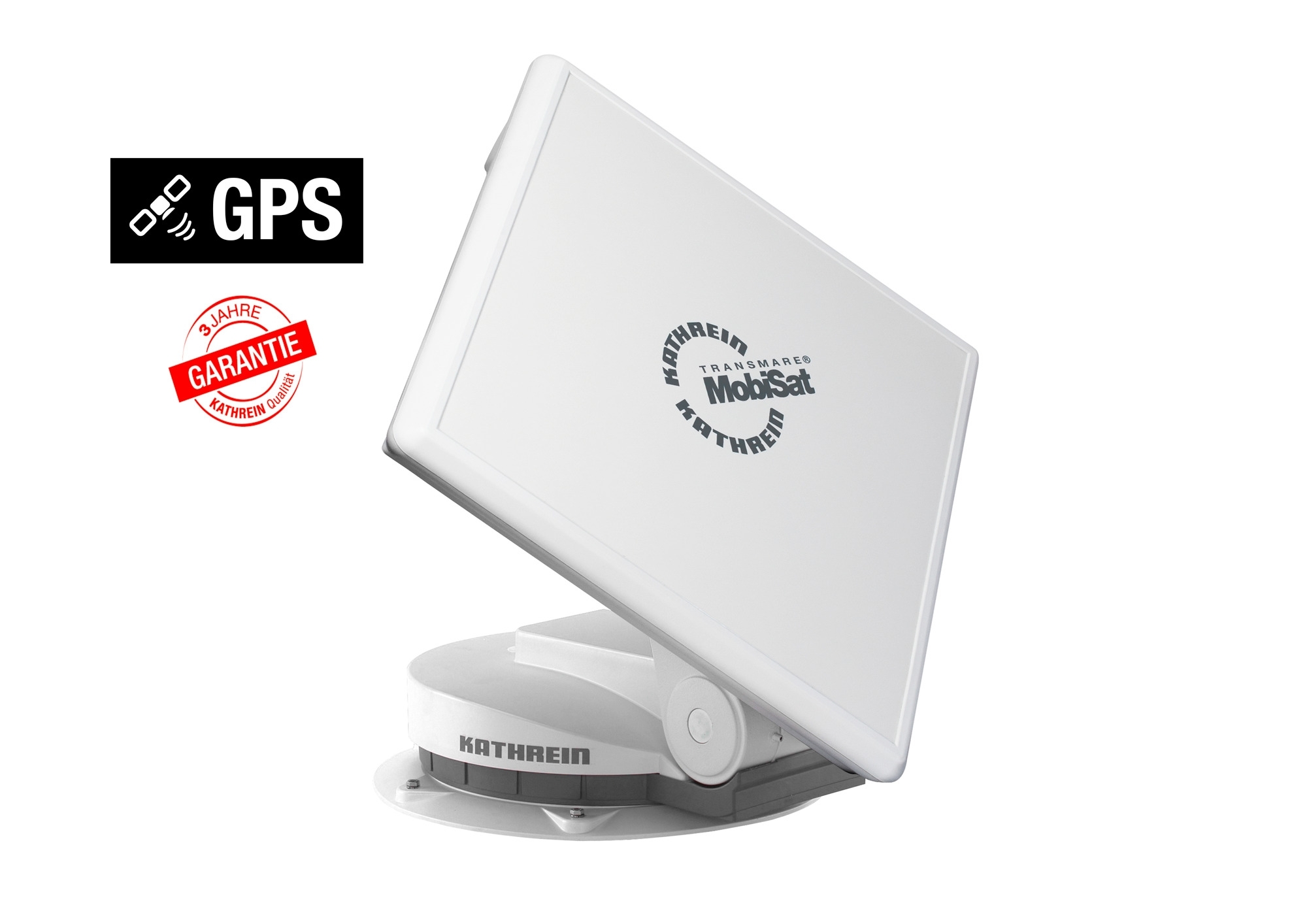 Kathrein CAP 650 GPS Camping Sat-Anlage vollautomatisch Twin-LNB