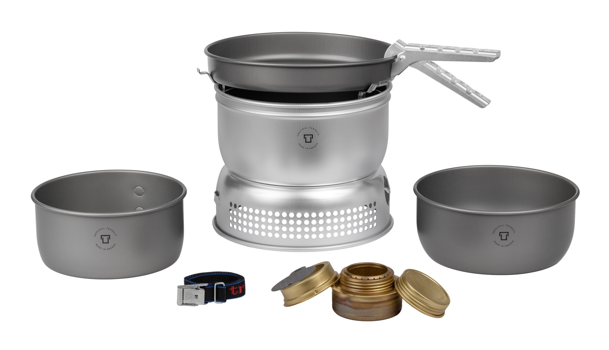 Trangia Küche 25  Kochset 3- teilig mit Spiritusbrenner