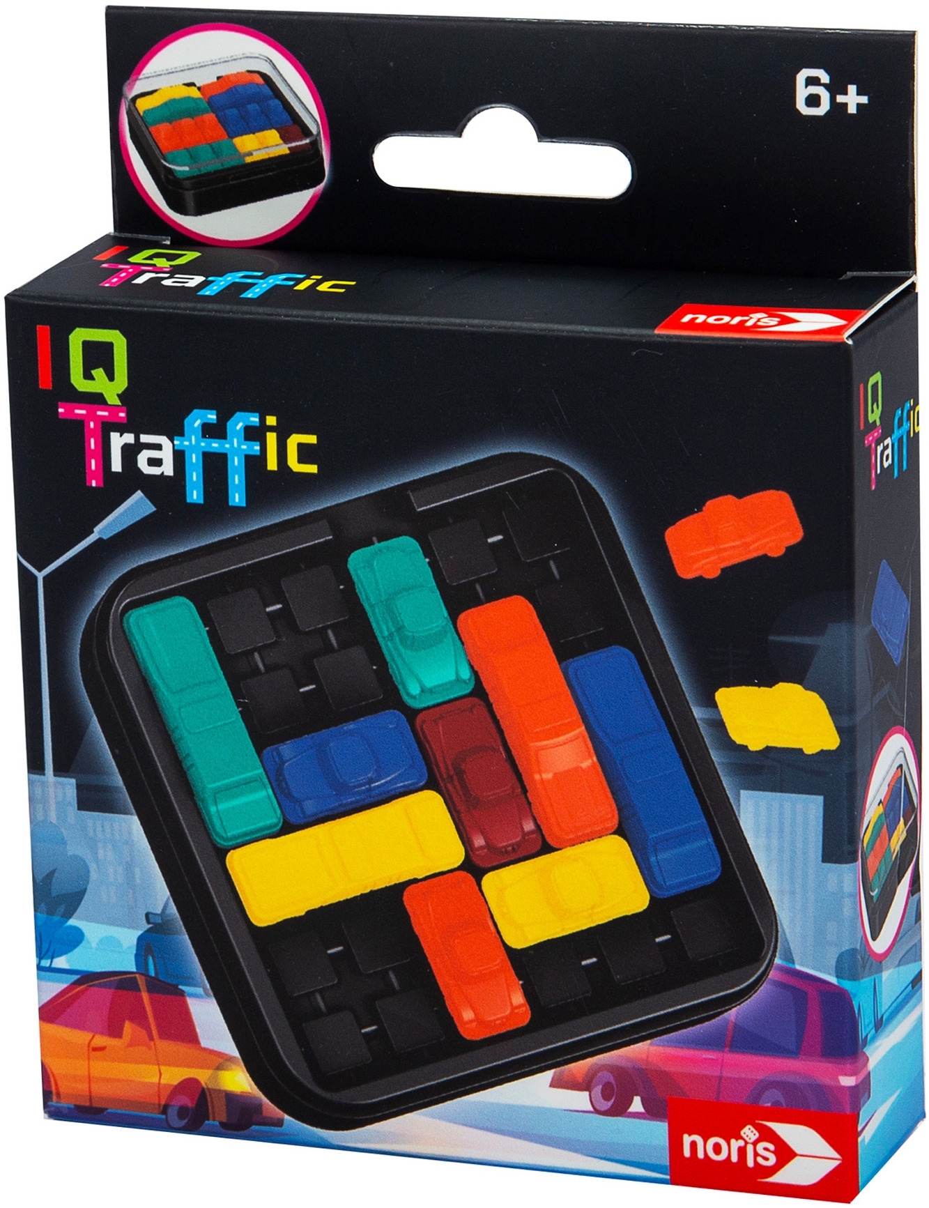 Noris IQ Traffic kompaktes Logikspiel ab 6 Jahren