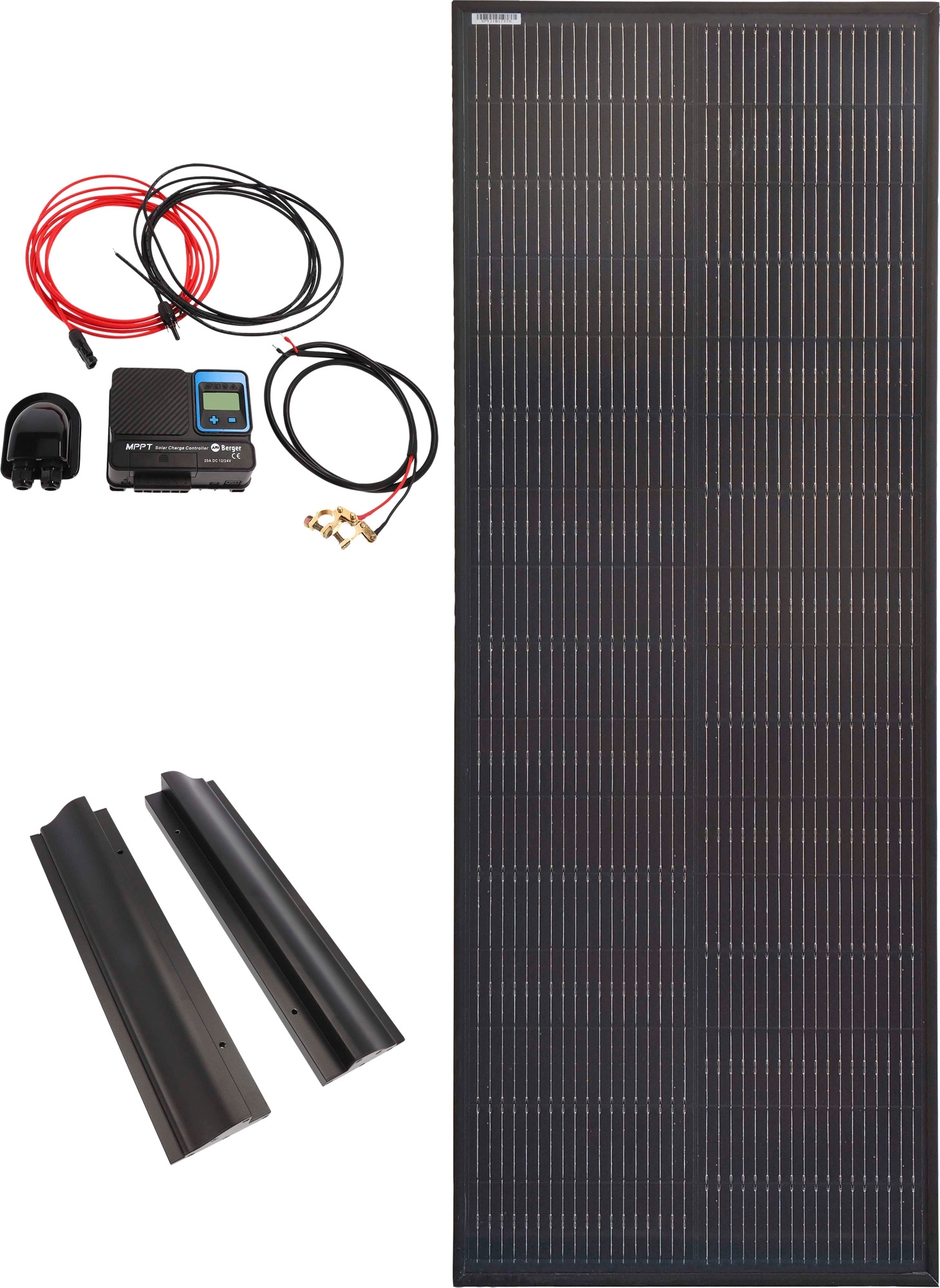 Berger Komplettanlage Deluxe Solarpanel Set 100 W
