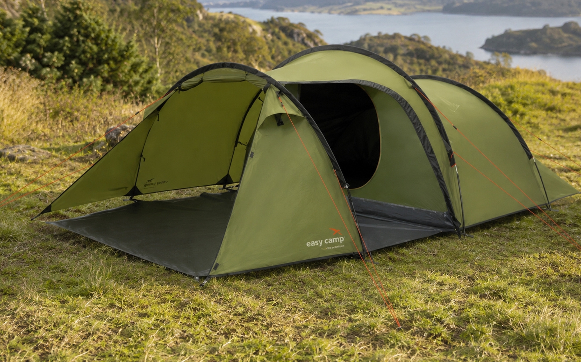 Easy Camp Hemsedal 4 Tunnelzelt für 4 Personen