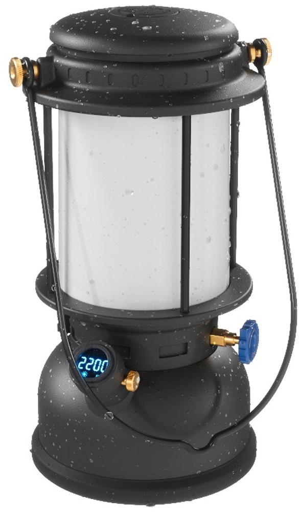 Petromax LM500 LED Laterne mit Powerbankfunktion schwarz