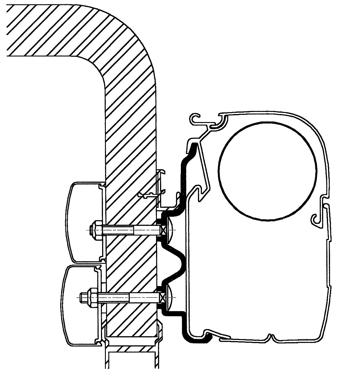 Thule Halterungen 5200 / 8000 / 4900 / 2000