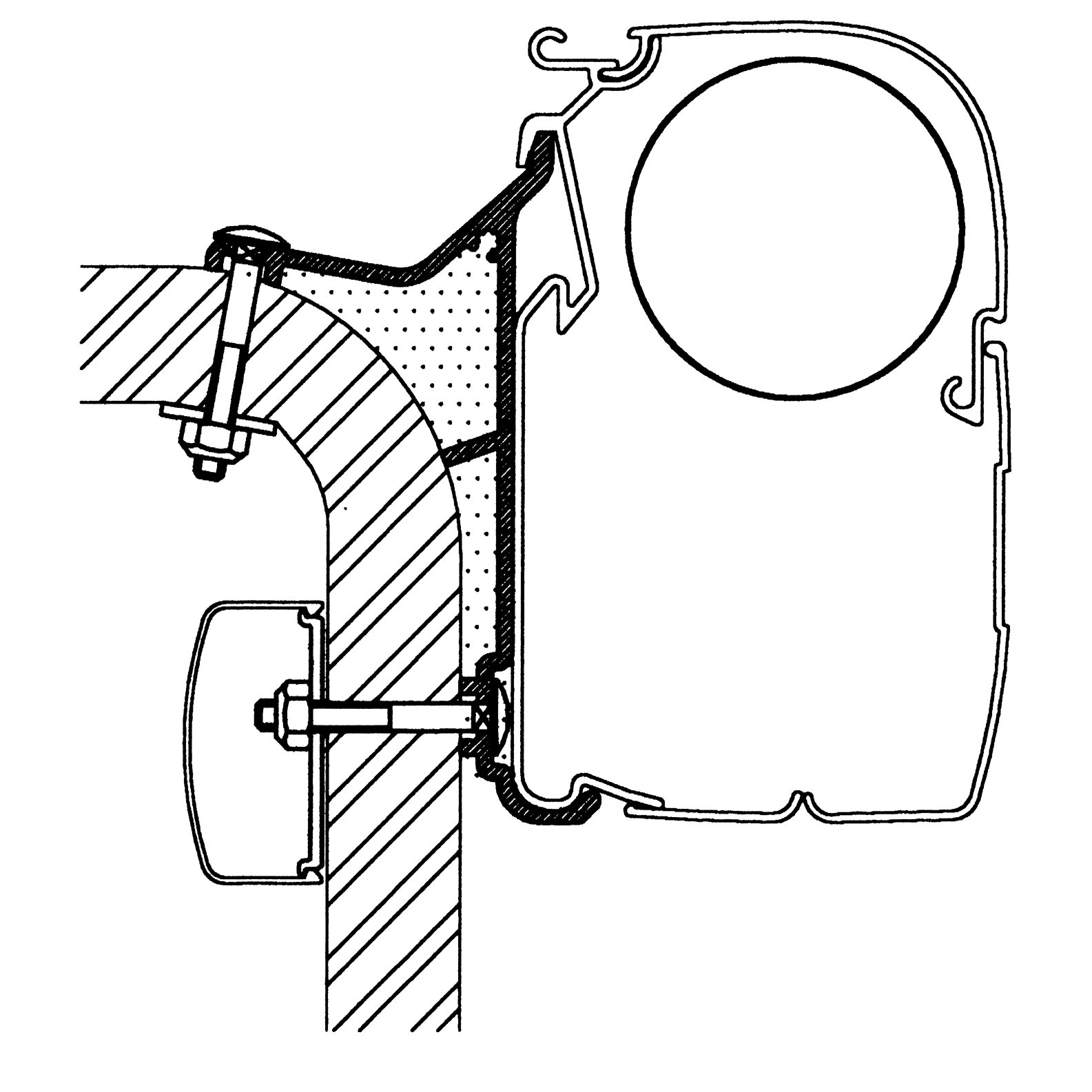 Thule Halterungen 5200 / 8000 / 4900 / 2000