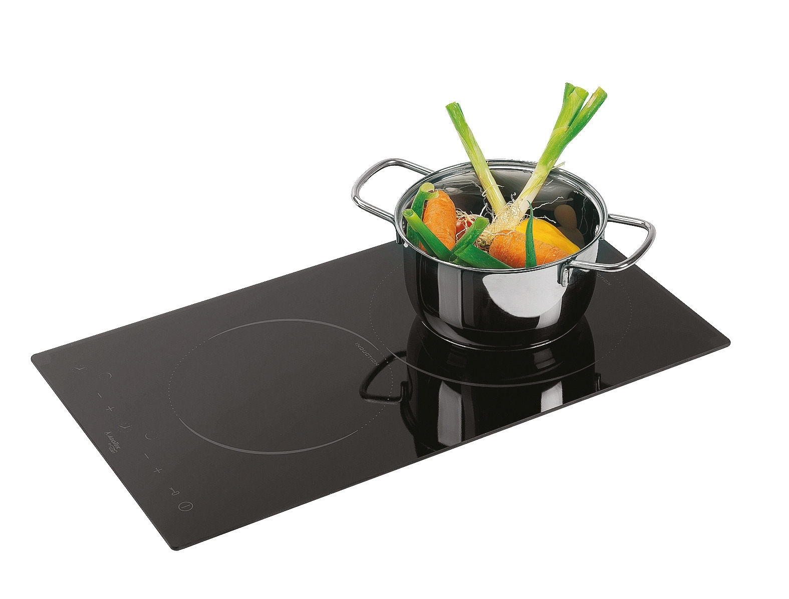 Can Induktionskochfeld C-PI3050 mit zwei Kochstellen Glaskeramik