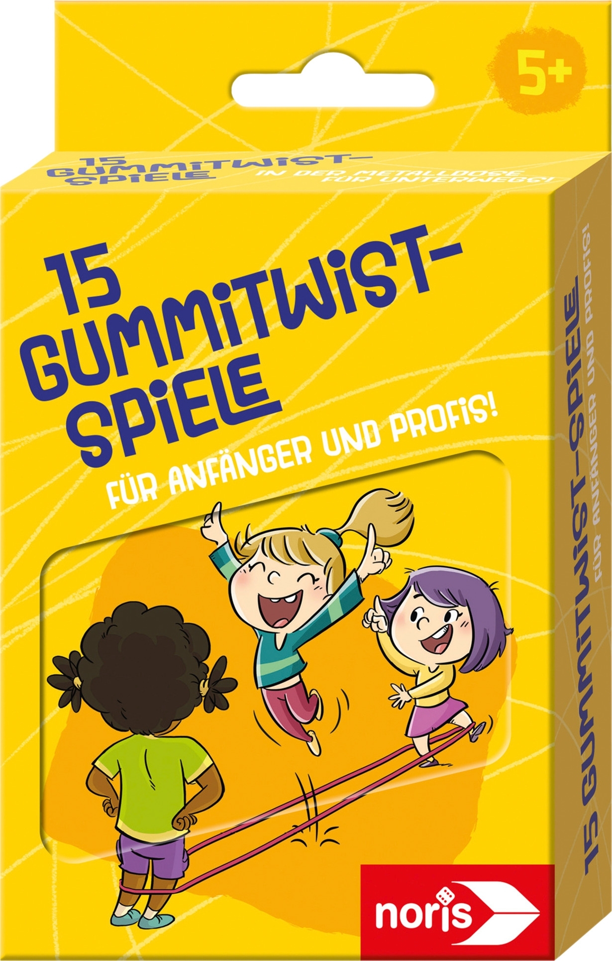 Noris 15 Gummitwist Spiele für Anfänger und Profis
