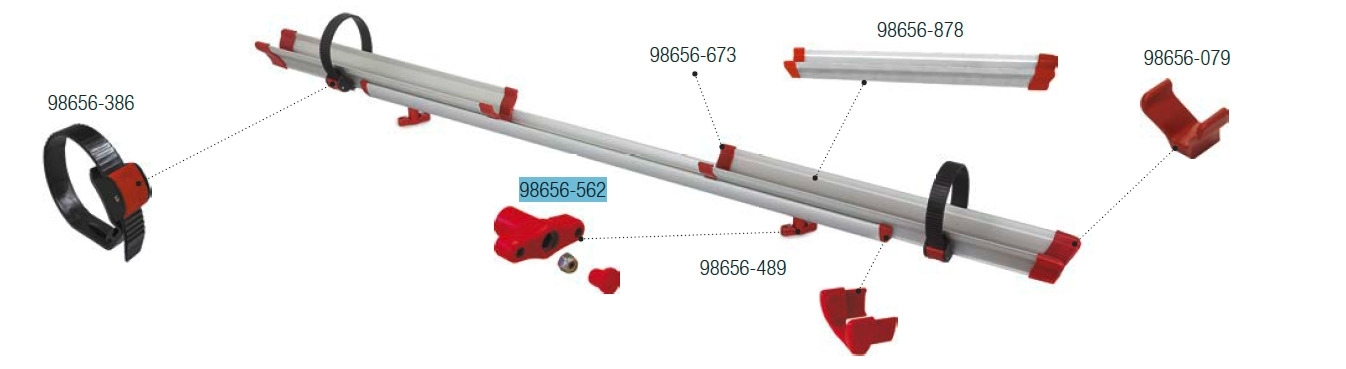 Feststellschraube M5 rot