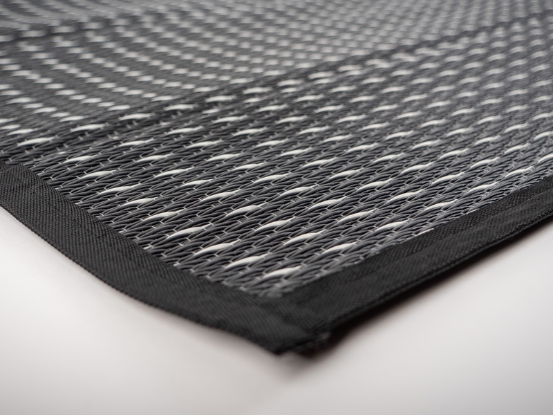 Markisen- / Zeltteppich CLOUD 2,5 x 3m schwarz