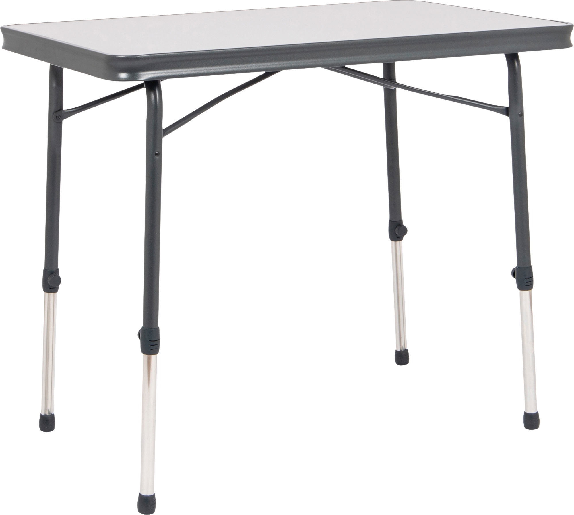 Crespo AP/244-M-89 Campingtisch grau 81 x 53 cm