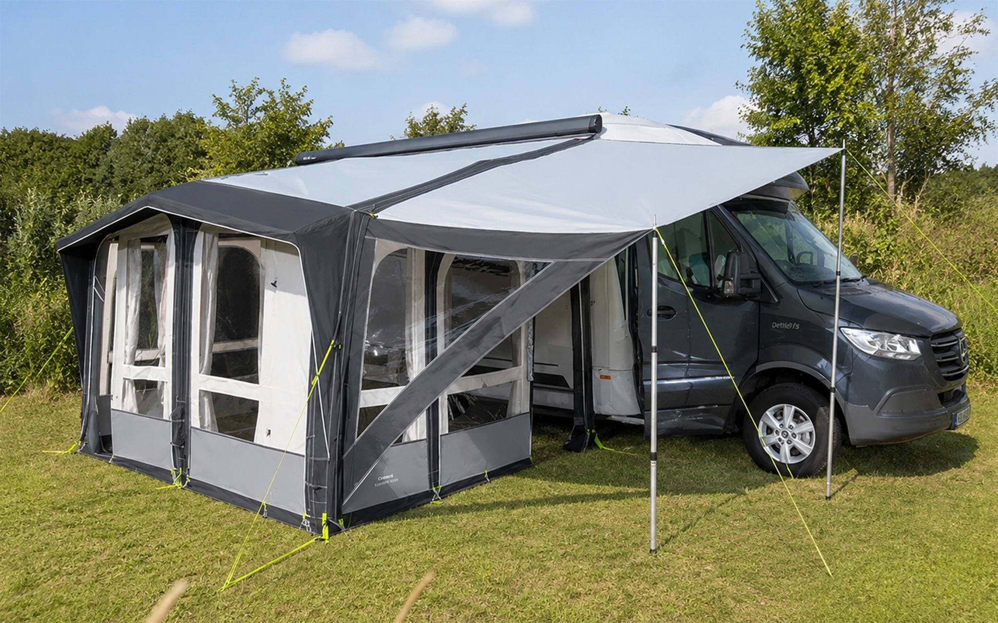 Dometic Club Air Pro M Seitenflügel für Wohnwagen- / Reisemobilvorzelt Links