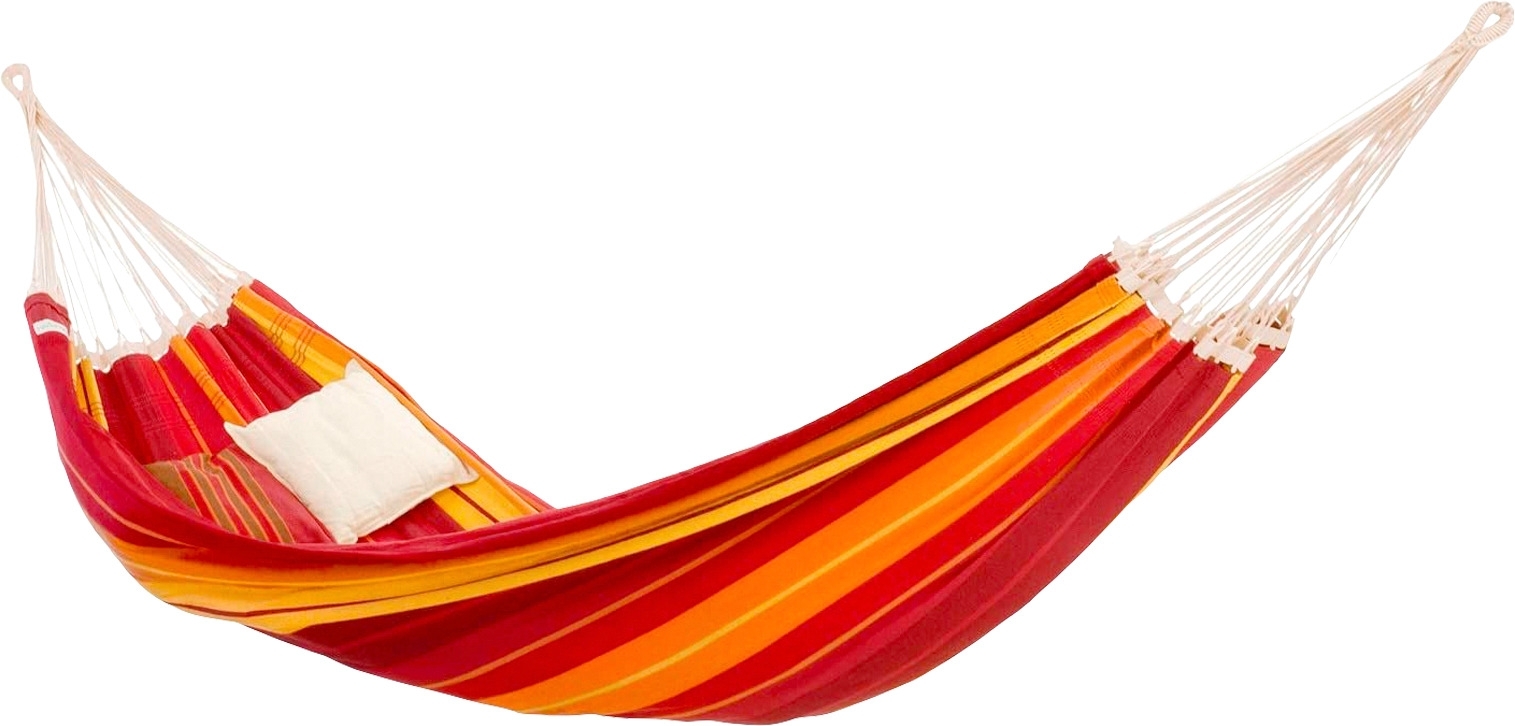 Amazonas Hängematte Gigante lava 300 x 200 cm rot/orange