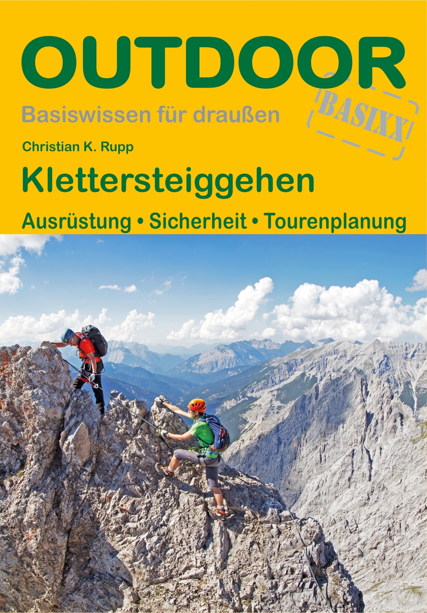 Conrad Stein Verlag Klettersteiggehen OutdoorHandbuch Band 395