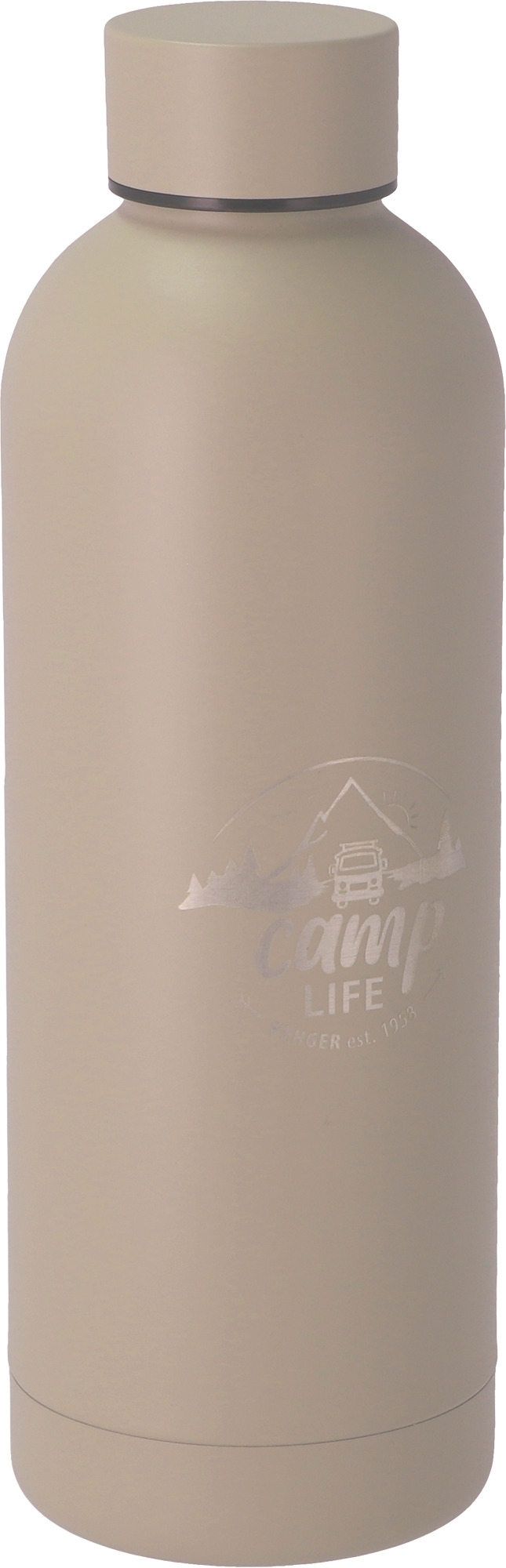 Camplife Edelstahl Thermo-Trinkflasche 500 ml