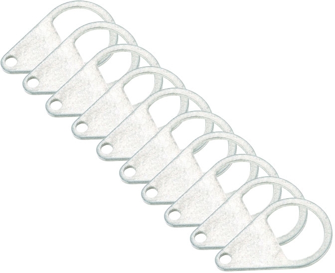 Berger Heringslasche, 10er-Pack Aluminium