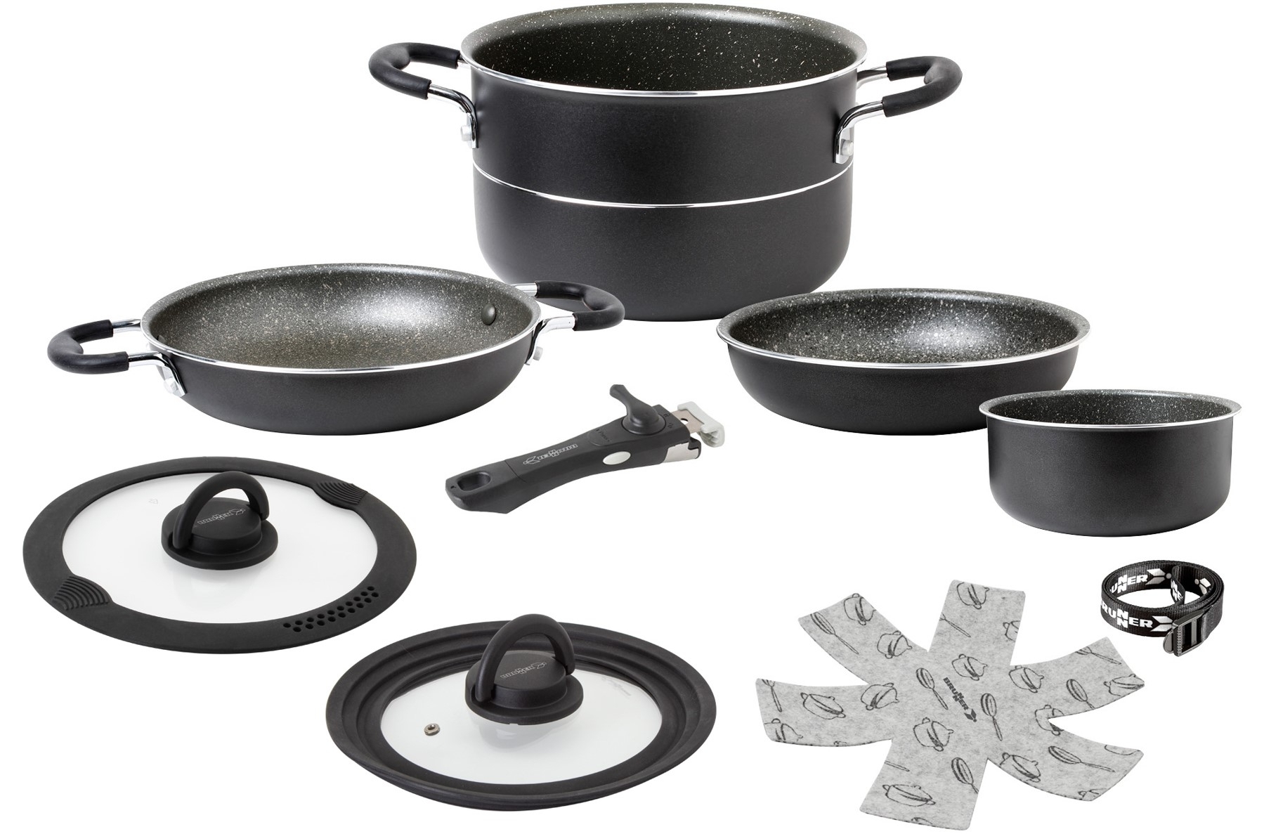 Brunner Pirate Vacublock Kochtopfset