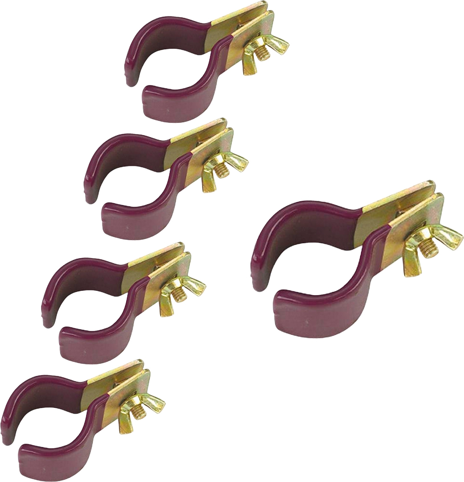 Berger Rohrschelle gummiert 5er Pack