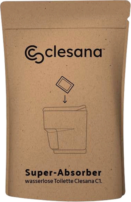 Clesana Super Absorber 20 Beutel für wasserlose Toilette Clesana C1