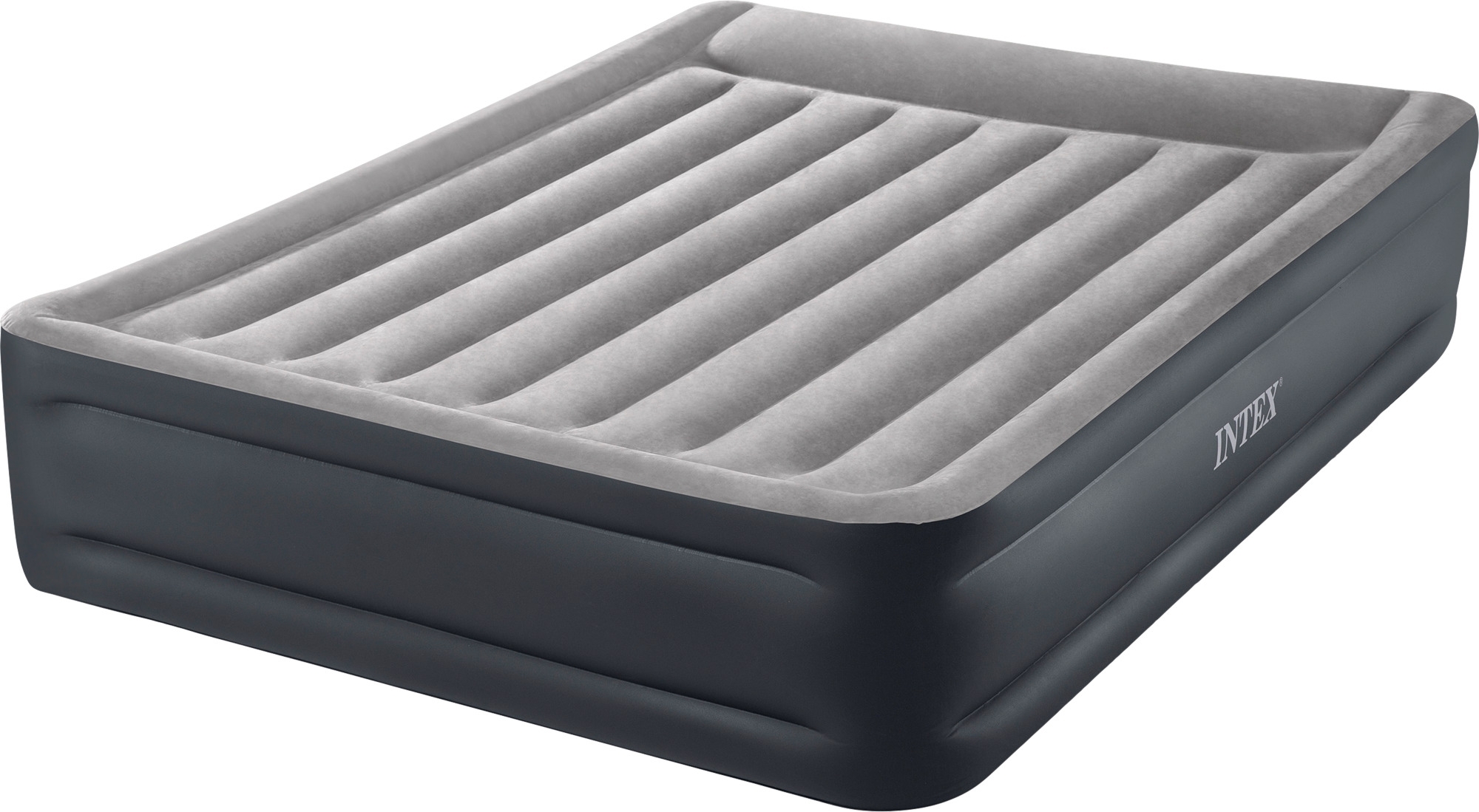 Intex Luftbett DuraBeam Deluxe PillowRestRaised mit 220 V Pumpe / Aufbewahrungstasche 152 x 203 x 42 cm