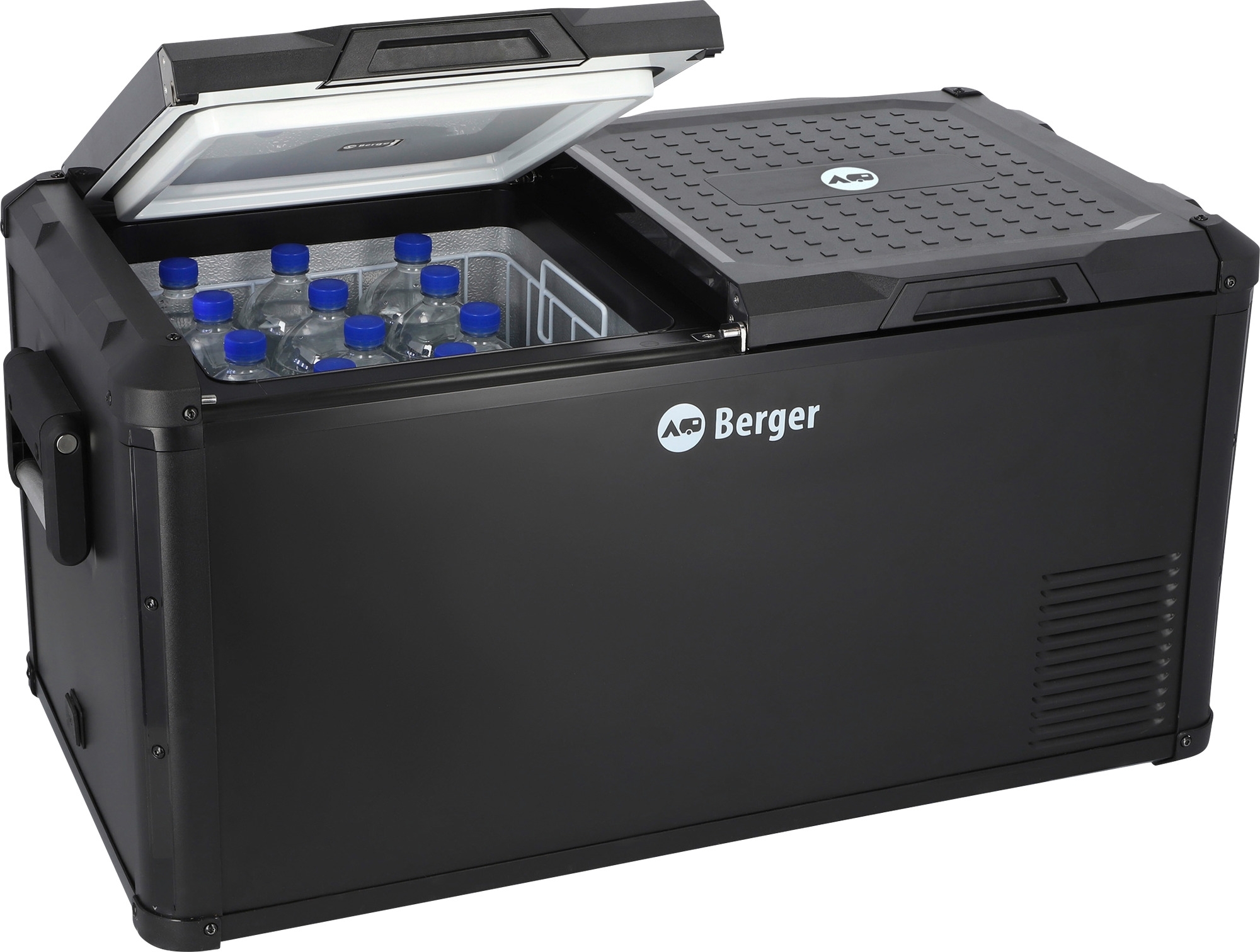 Berger MCX 75 Kompressor Kühlbox Dual Zone 12V 24V 230V 75 Liter