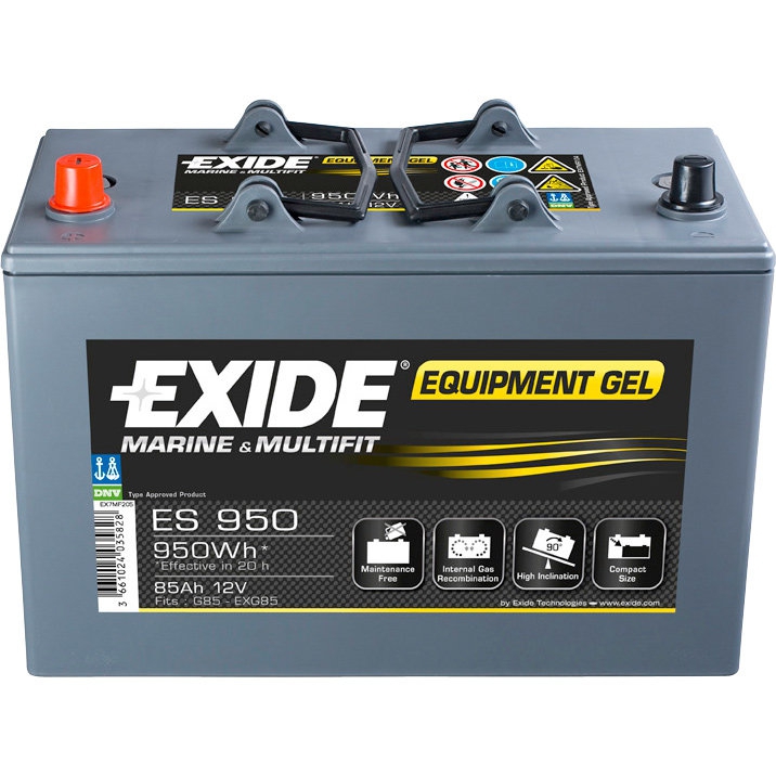 Exide Equipment Gel-Batterie 12 V