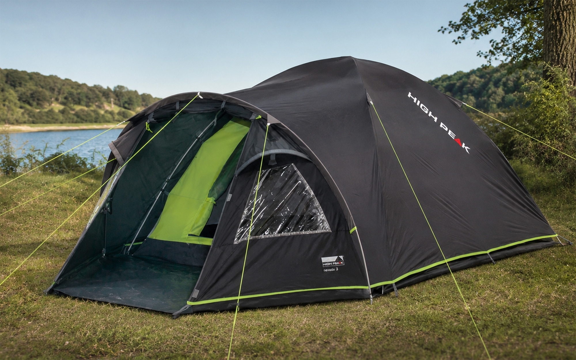 High Peak Talos 4 Kuppelzelt für 4 Personen