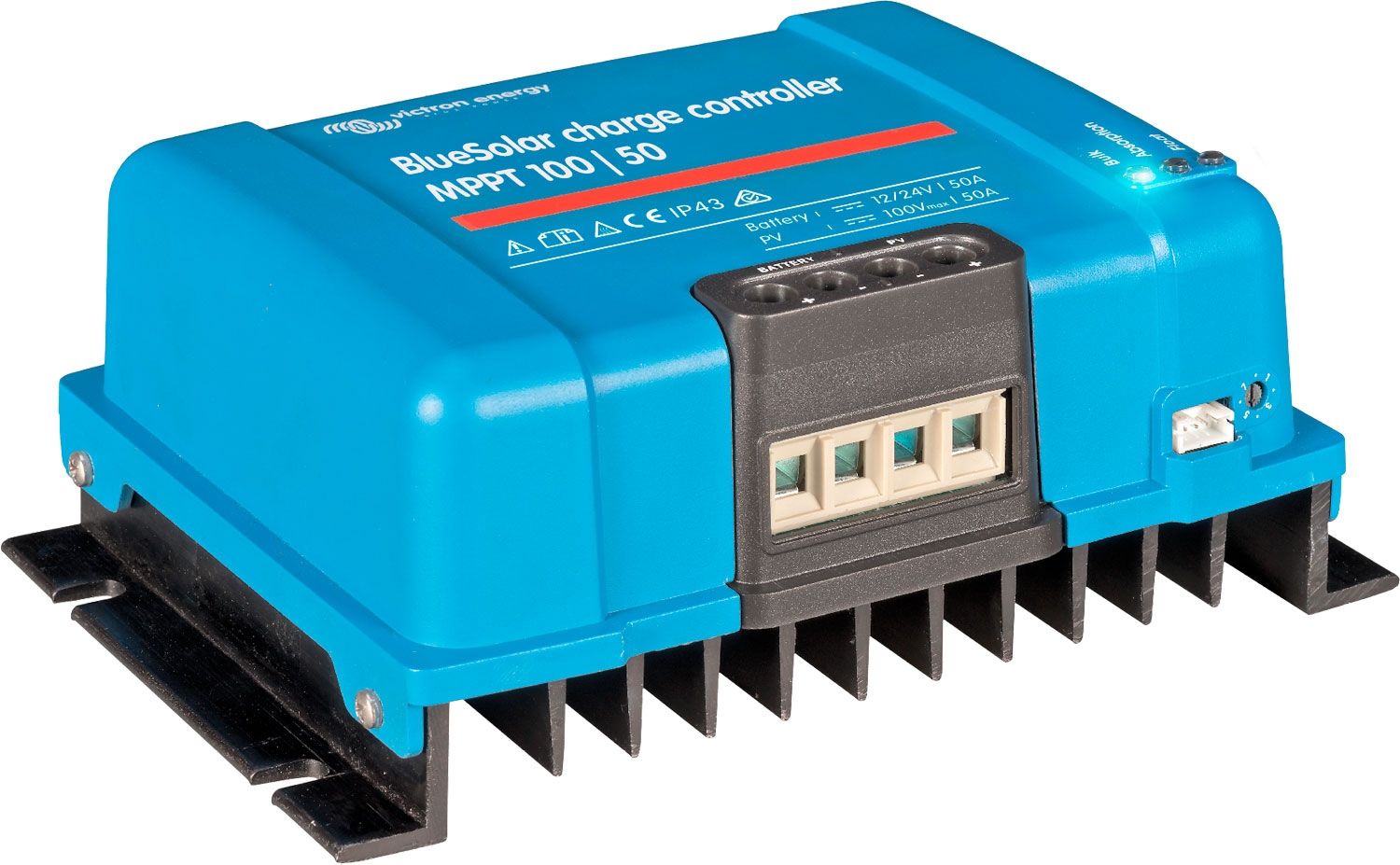 Victron BlueSolar MPPT 100/50 Solar-Laderegler – effizienter Regler für Solaranlagen im Camper mit 100 V / 50 A